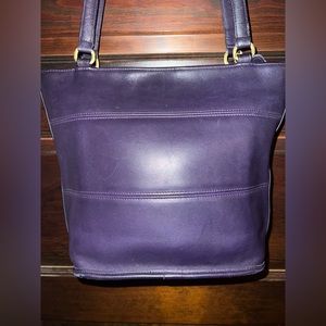 VINTAGE Coach Tribeca Bucket Bag INK